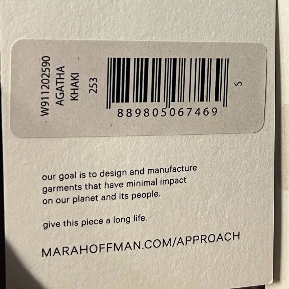 Mara Hoffman Women's Jumpsuits | Agatha jumpsuit Khaki NWT - Picture 9 of 10